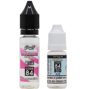 Base PUFF Wallows 10ML + BOOSTER B10 ICE