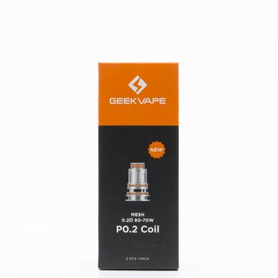 Résistance Aegis BOOST PRO P series 0.2 ohm 60-70W Geek Vape boite de 5 pièces