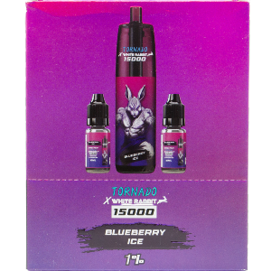 PUFF 15000 10mg TORNADO BLUEBERRY ICE