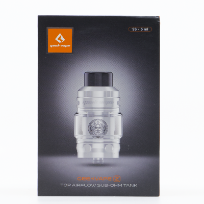 Clearomiseur Zeus Silver 5 ml Geekvape