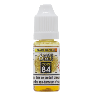 Fraise banane 6MG CODE 84