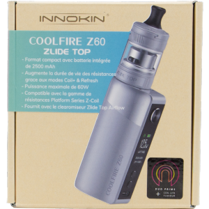 Kit Coolfire Z60 + Zlide TOP 3ml GRIS Innokin