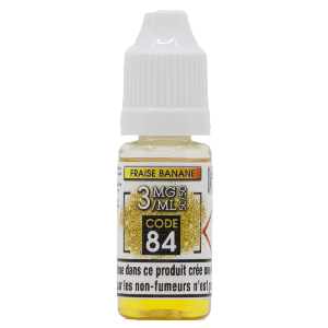 Fraise banane 3MG CODE 84