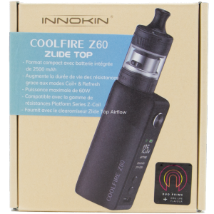 Kit Coolfire Z60 + Zlide TOP 3ml Noir Innokin