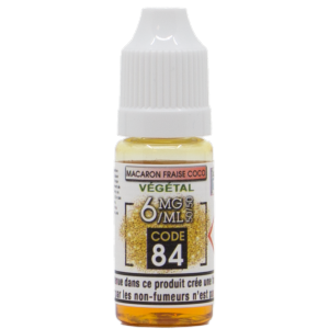 Macaron Fraise coco 6MG CODE 84