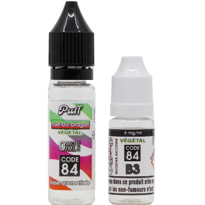 Base PUFF Fruits du Dragon 10ML + 1 BOOSTER B3 NATURE