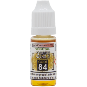 Macaron Fraise coco 3MG CODE 84