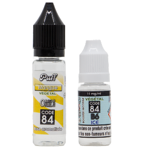 Base PUFF Mangue 10ML+ 1 BOOSTER B6 ICE
