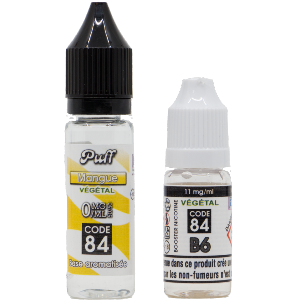 Base PUFF Mangue 10ML+ 1 BOOSTER B6 NATURE