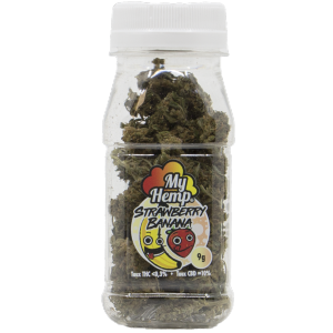 BOUTEILLE CBD STRAWBERRY BANANA 9 GR  MY HEMP