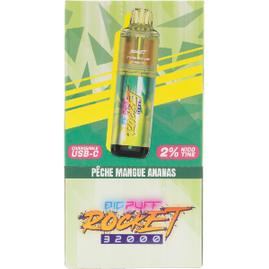 BIG PUFF ROCKET PECHE MANGUE ANANAS 20mg