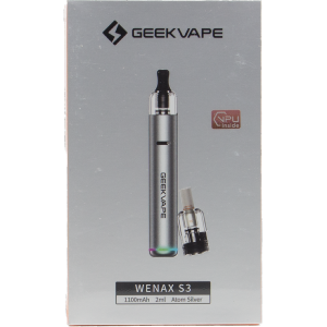 Kit wenax S3 1100 mAh Geekvape ATOM SILVER