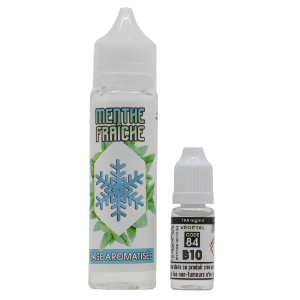 Base MENTHE FRAICHE 50 ML + 1 BOOSTER CODE 84
