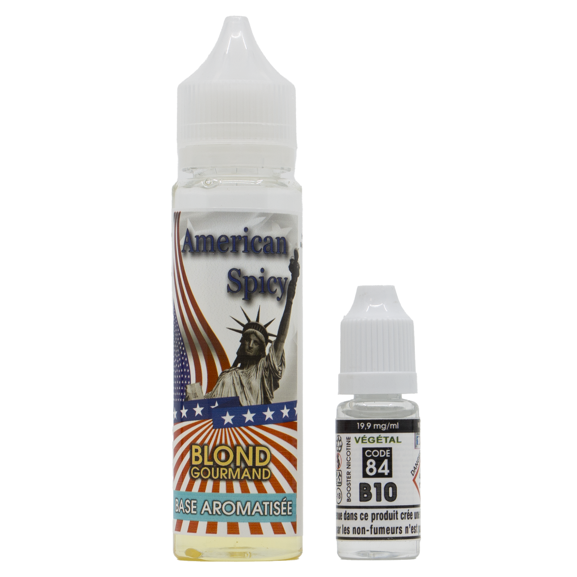 Base Américan Spicy Blond 50 ML + 1 BOOSTER CODE 84