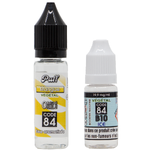 Base PUFF Mangue 10ML+ 1 BOOSTER B10 ICE