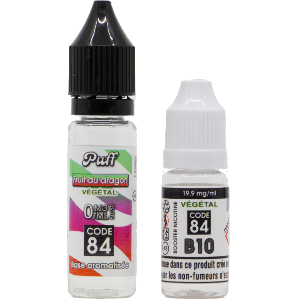 Base PUFF Fruits du Dragon 10ML + 1 BOOSTER B10 NATURE